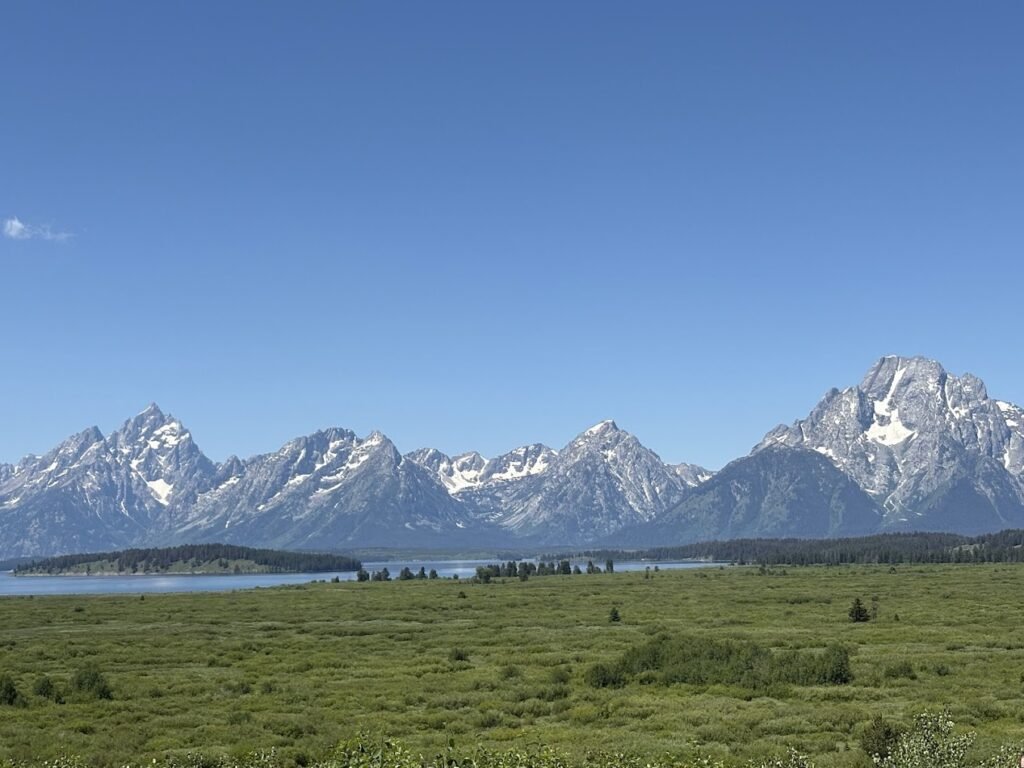 Grand Teton mountains hike