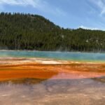 Yellowstone National Park, Grand Prismatic Spring, Hot Springs