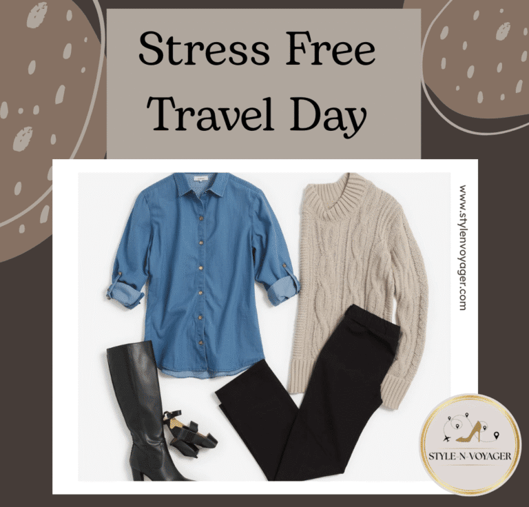 Stress Free Travel Days- destination Ready outfit