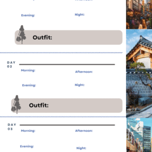 The 3-Day Travel Itinerary Planner