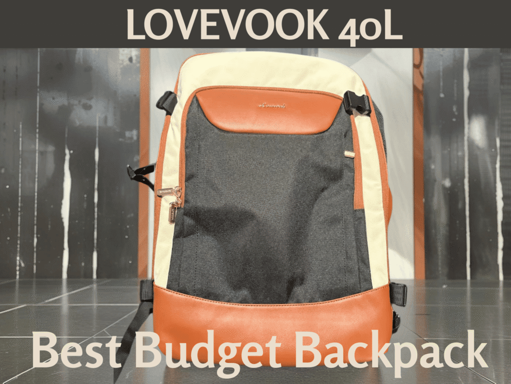 LOVEVOOK 40L: The Best Budget Travel Backpack for Women