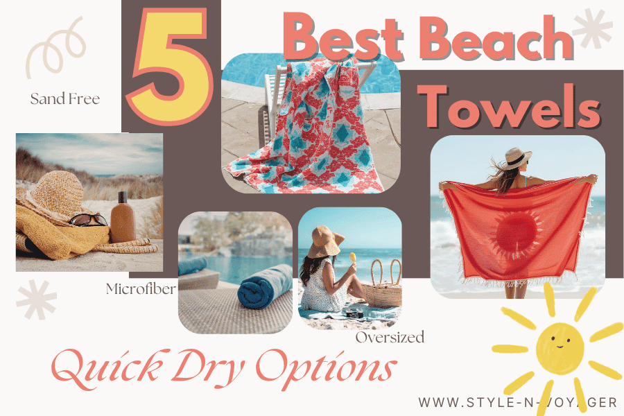 Best Beach towel. A looik at five great options to get you the function and style you are looking for