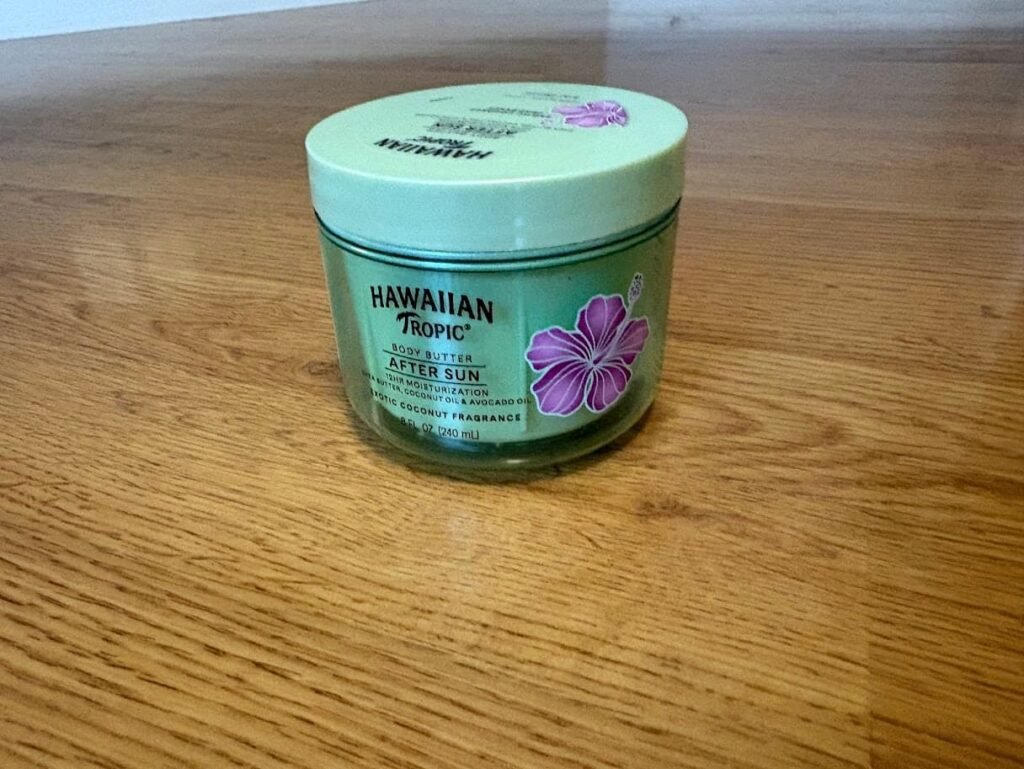 Hawaiian Tropic After Sun Body Butter best sunscreen for beach vacation after sun moisturizing lotion