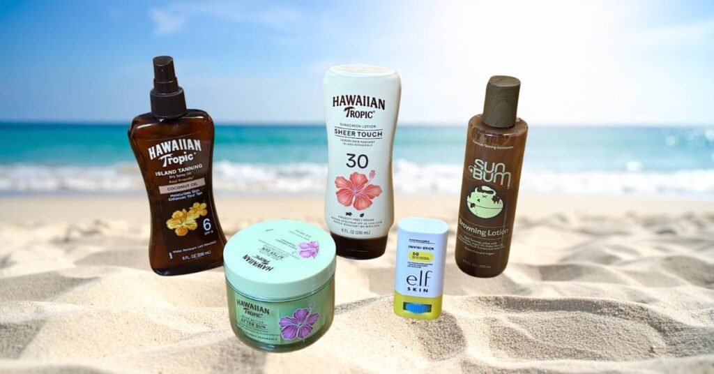 these are the five best sunscreens to use on a beach day
