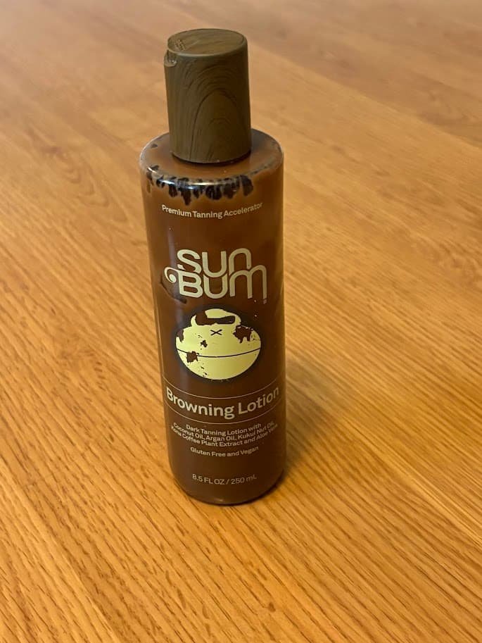 Sun Bum SPF 15 Browning Body Lotion best sunscreen for beach vacation water-resistant tanning lotion