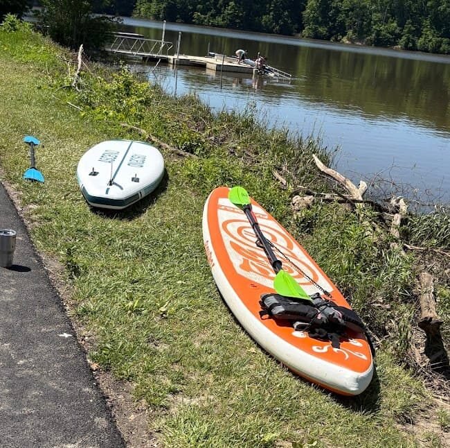 Paddleboarding for Beginners - Gear Setup on the Shore