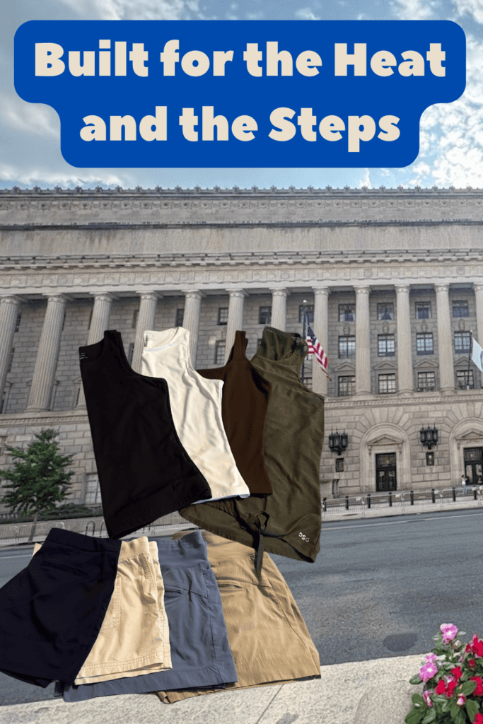 The Clothes That Worked Best in Washington, DC. Finding outfits to beat the heat.